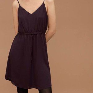 Aritzia Babaton Casimir Dress - xxs - merlot
